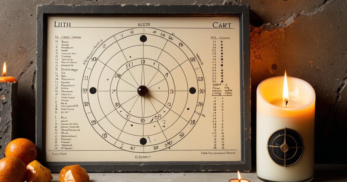 Lilith in Astrology: The Dark Feminine Point in Your Chart