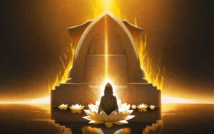 How is it possible to remain frozen and relaxed at the same time in stage four of OSHO Dynamic Meditation?