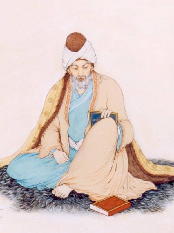 Portrait of Rumi (Jalal ad-Din Muhammad Balkhi)