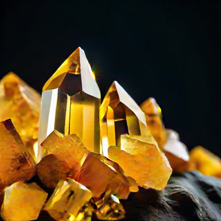 Citrine crystal