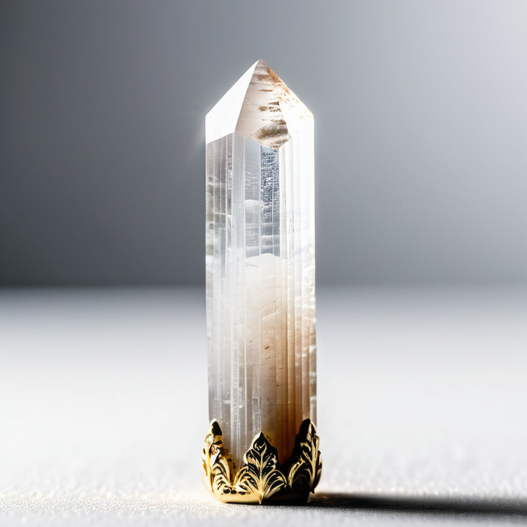 Selenite crystal