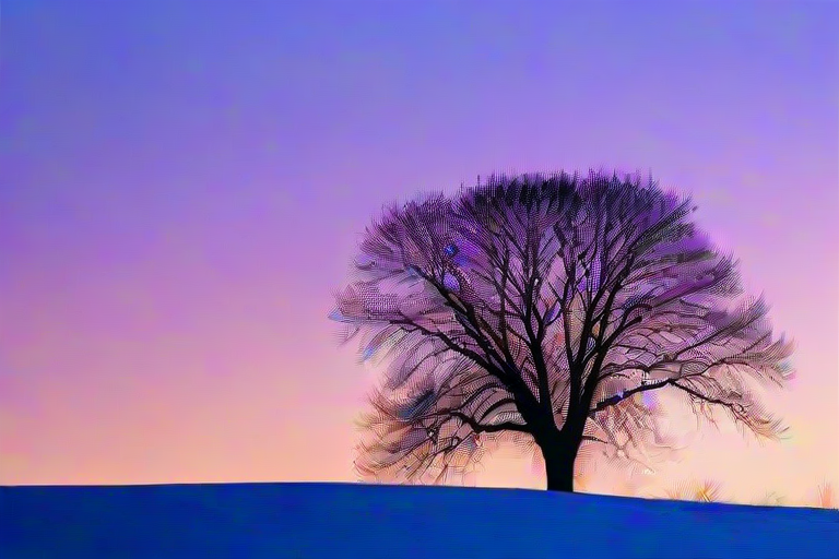 Winter Tree Skeleton