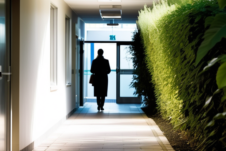 Hospital White Exit