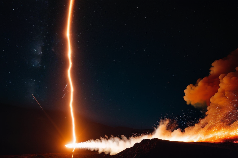 Meteor Trail Fall