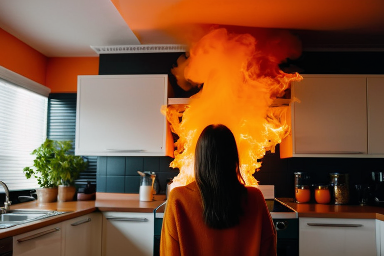 Burning Kitchen