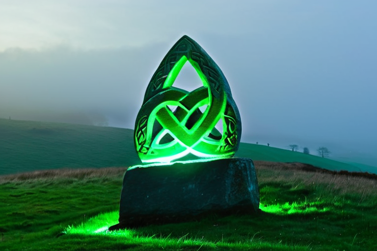 Celtic Knot Stone