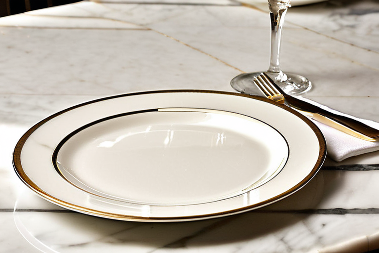 Porcelain Plate Drop